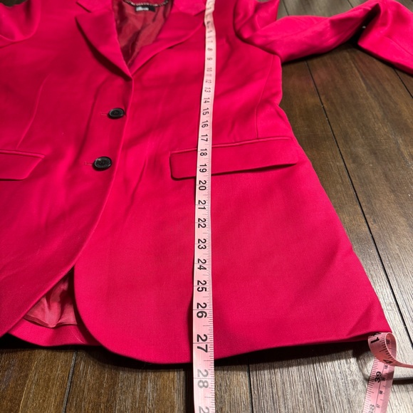 The Kooples Red Wool Blazer Jacket Size US 4 EU 36 NWT $545 - Picture 10 of 10